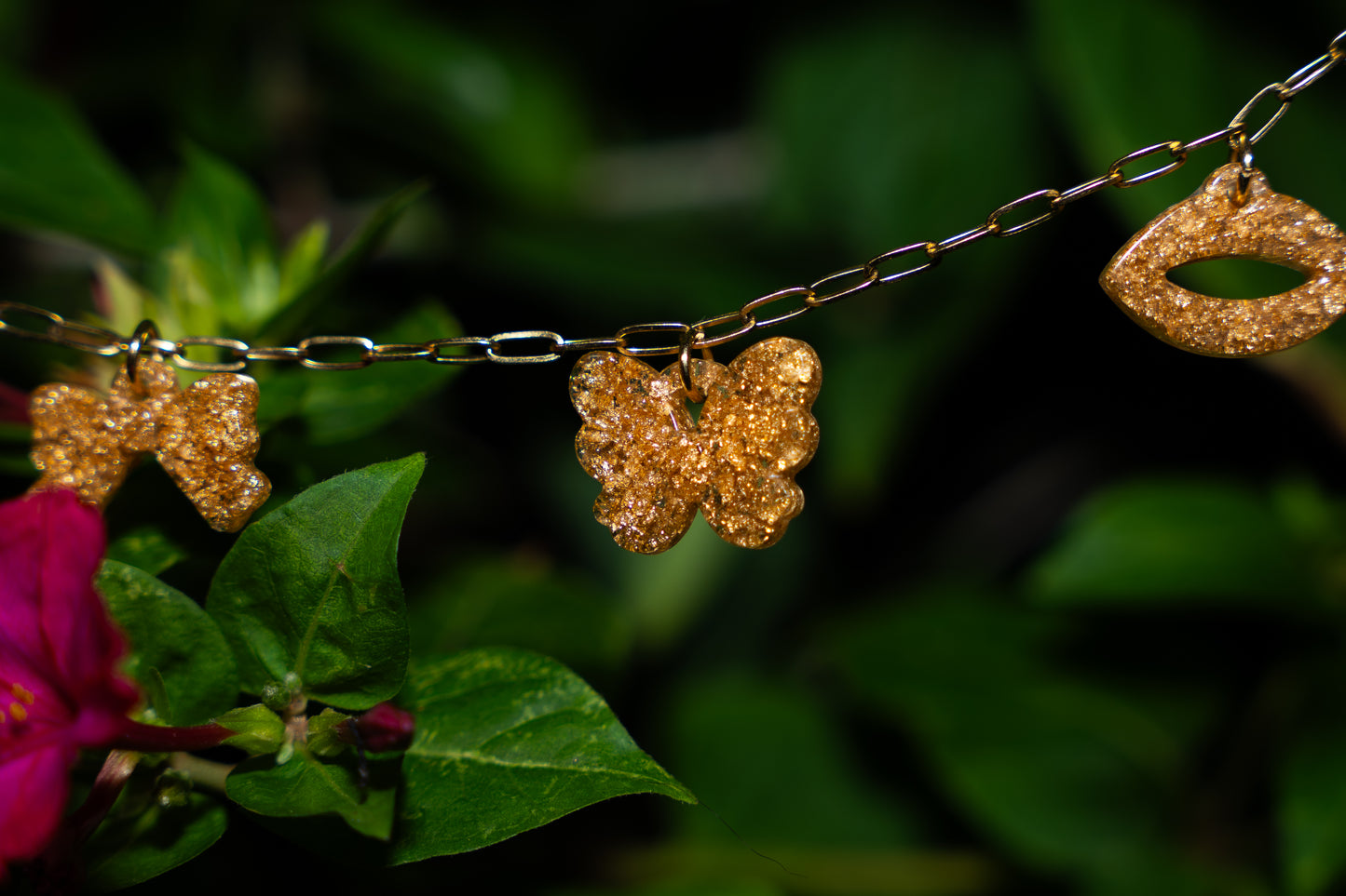 Goldie L - paper clip chain - necklace