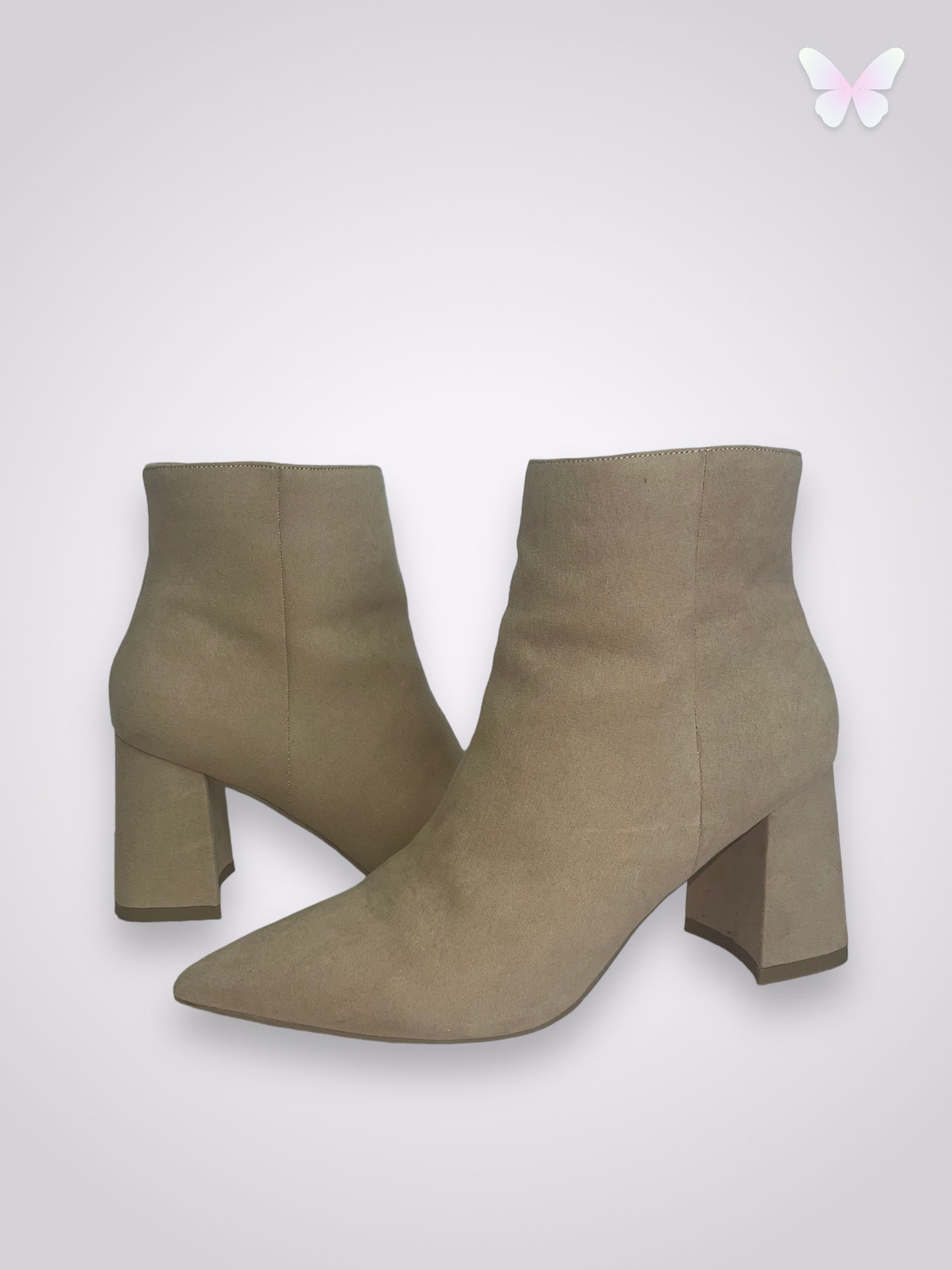 Bottines à talon beige | 40