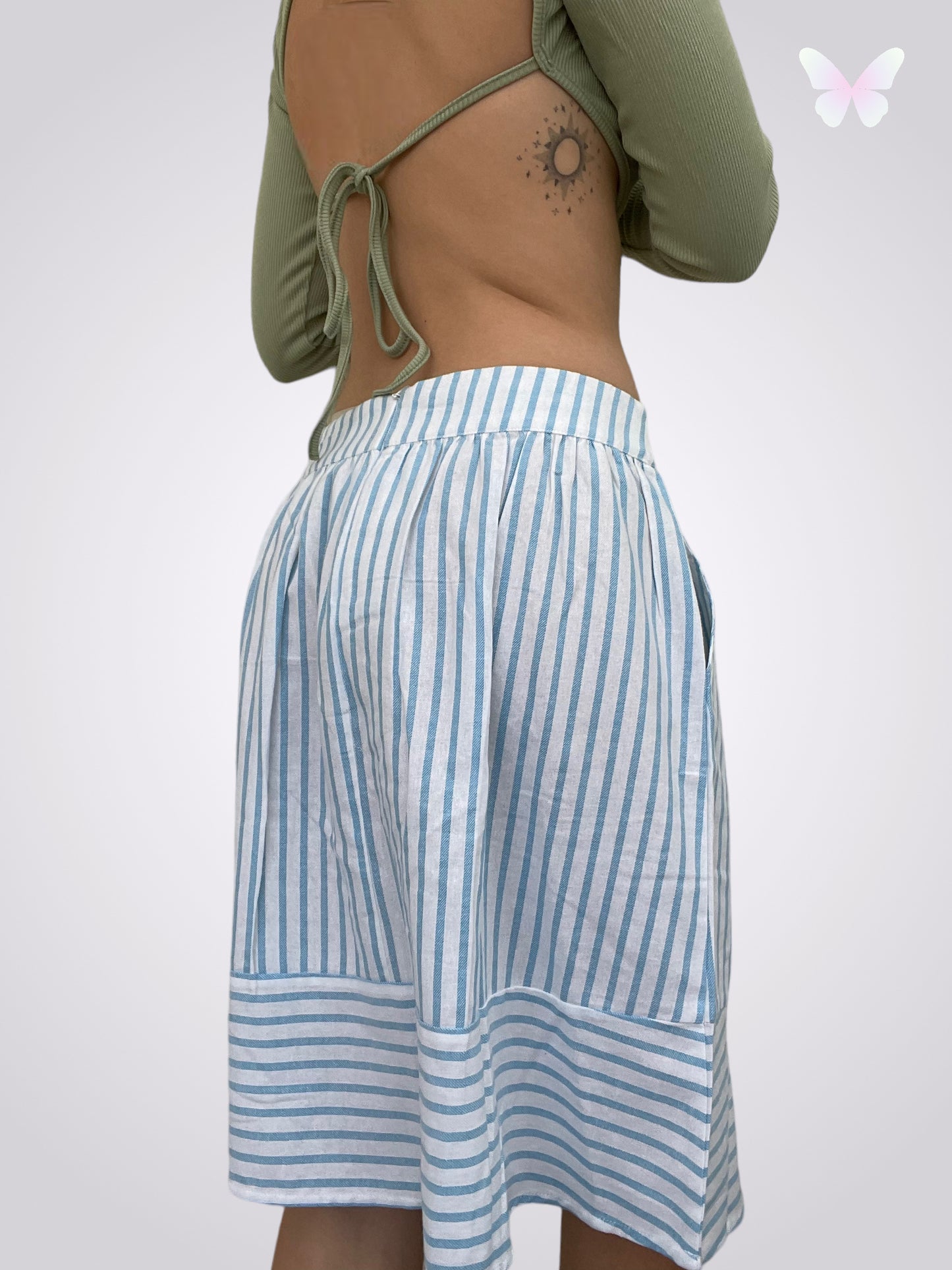 Striped skirt | M