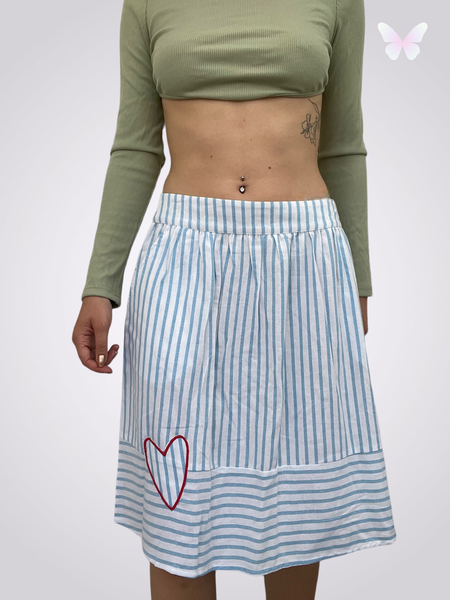 Striped skirt | M