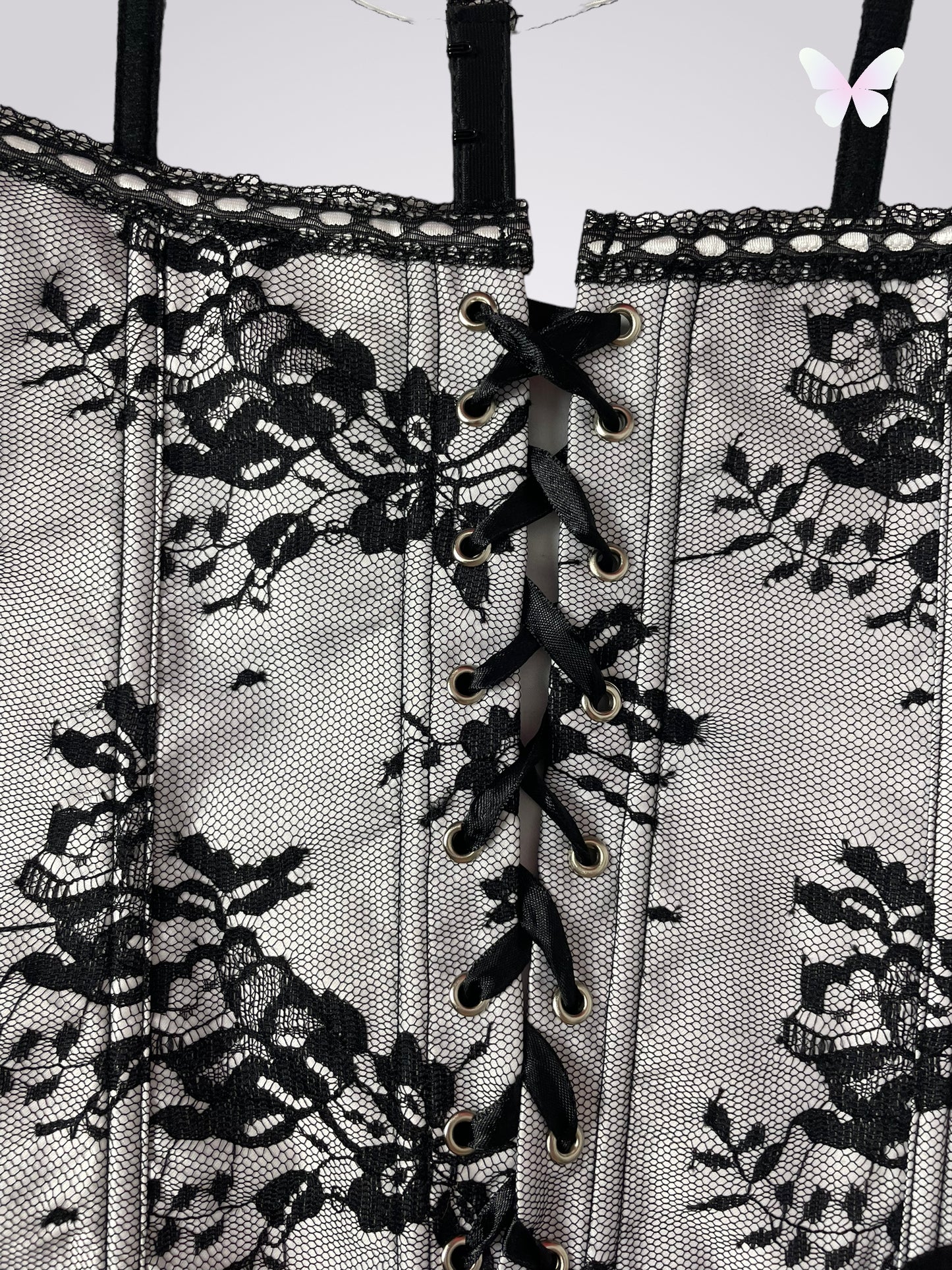 B&amp;W corset | 2XL