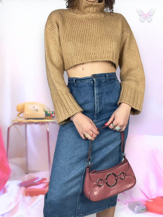 Brown sweater | S