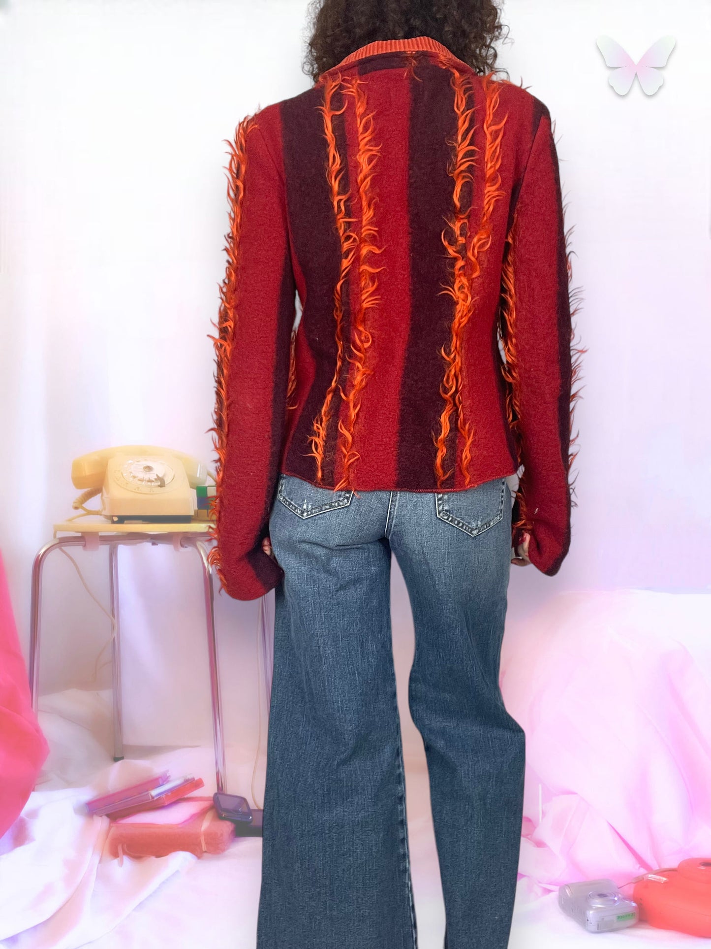 Fire colored jacket | M